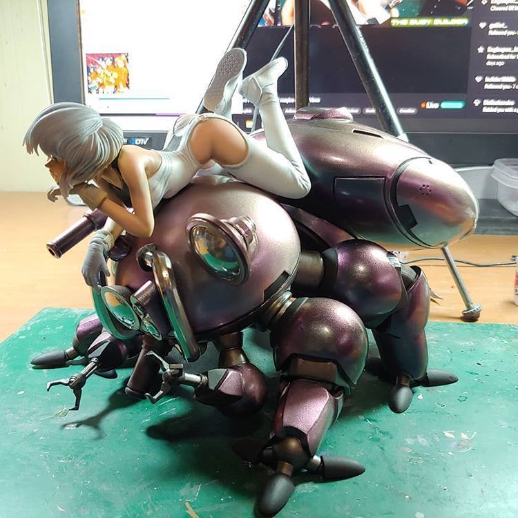 ghost in the shell 3D print model_5