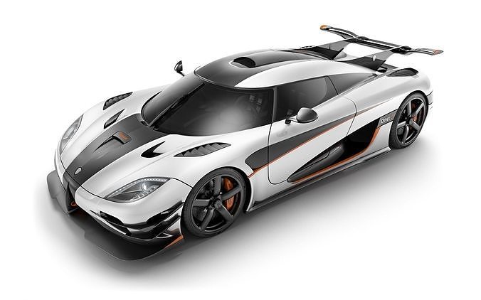 Koenigsegg-One-Lithophane-Lightbox koenigsegg car 3D print model