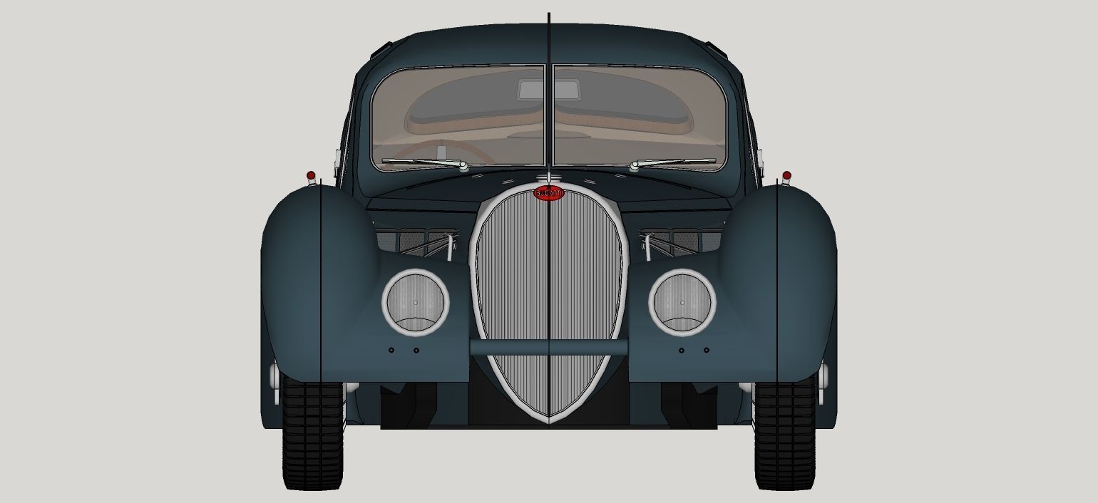 Bugatti 57 SC 3D model_14