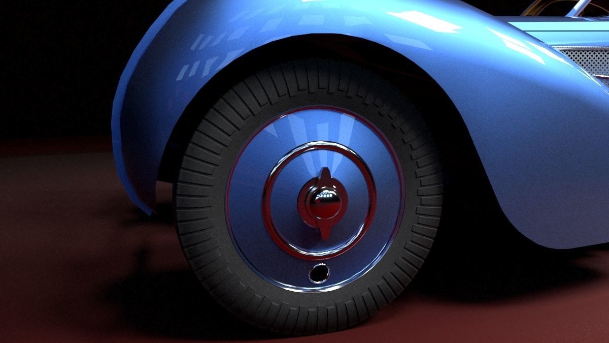 Bugatti 57 SC 3D model_7