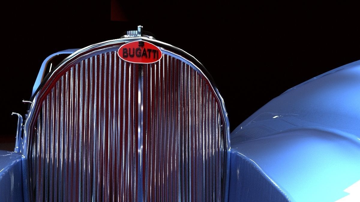 Bugatti 57 SC 3D model_9