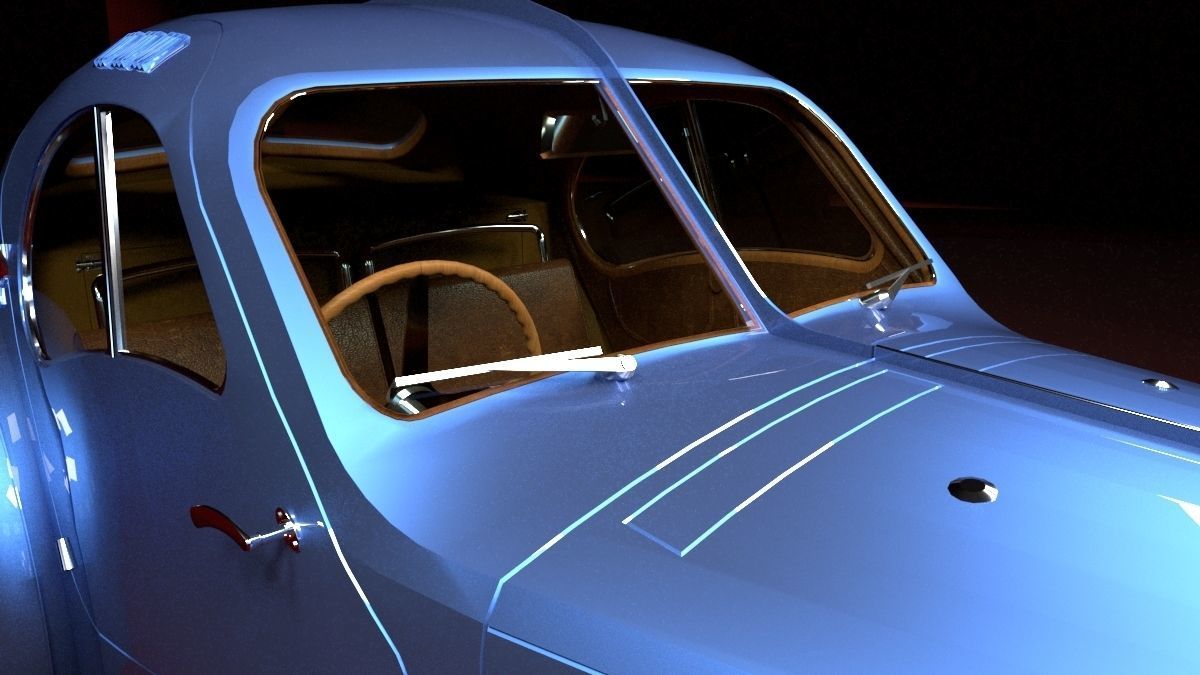 Bugatti 57 SC 3D model_12