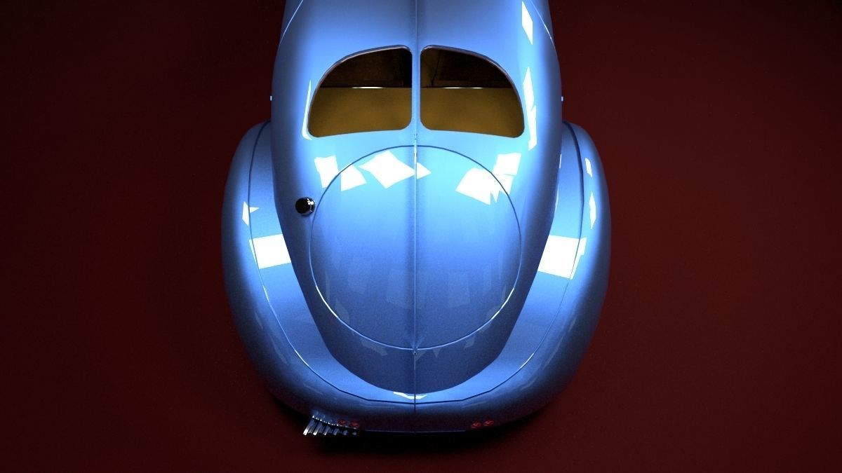 Bugatti 57 SC 3D model_8