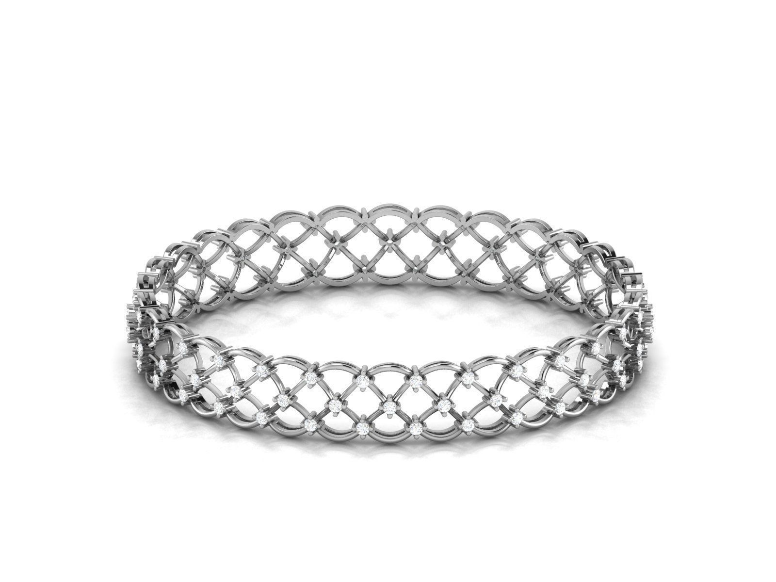 Women Bangle 3dm render detail 3D print model 3D print model_6