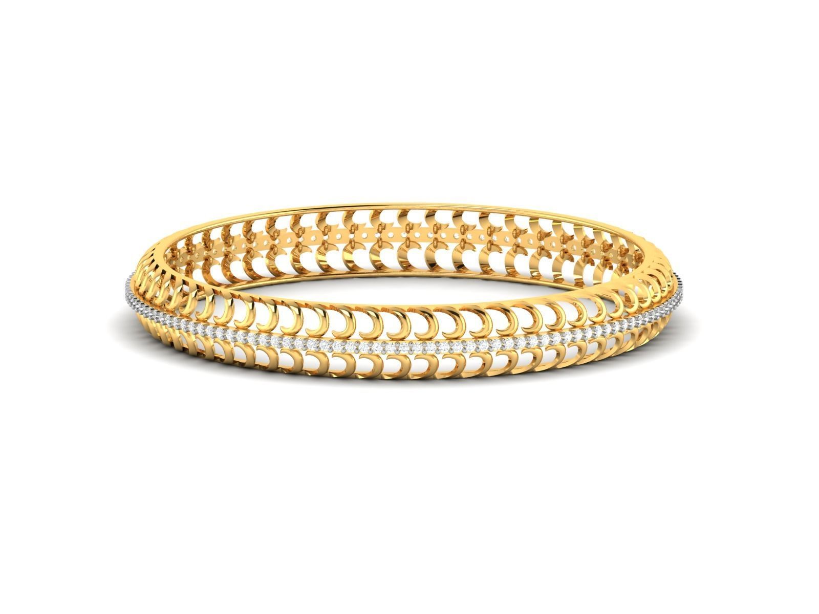 Women Bangle 3dm render detail 3D print model 3D print model_7