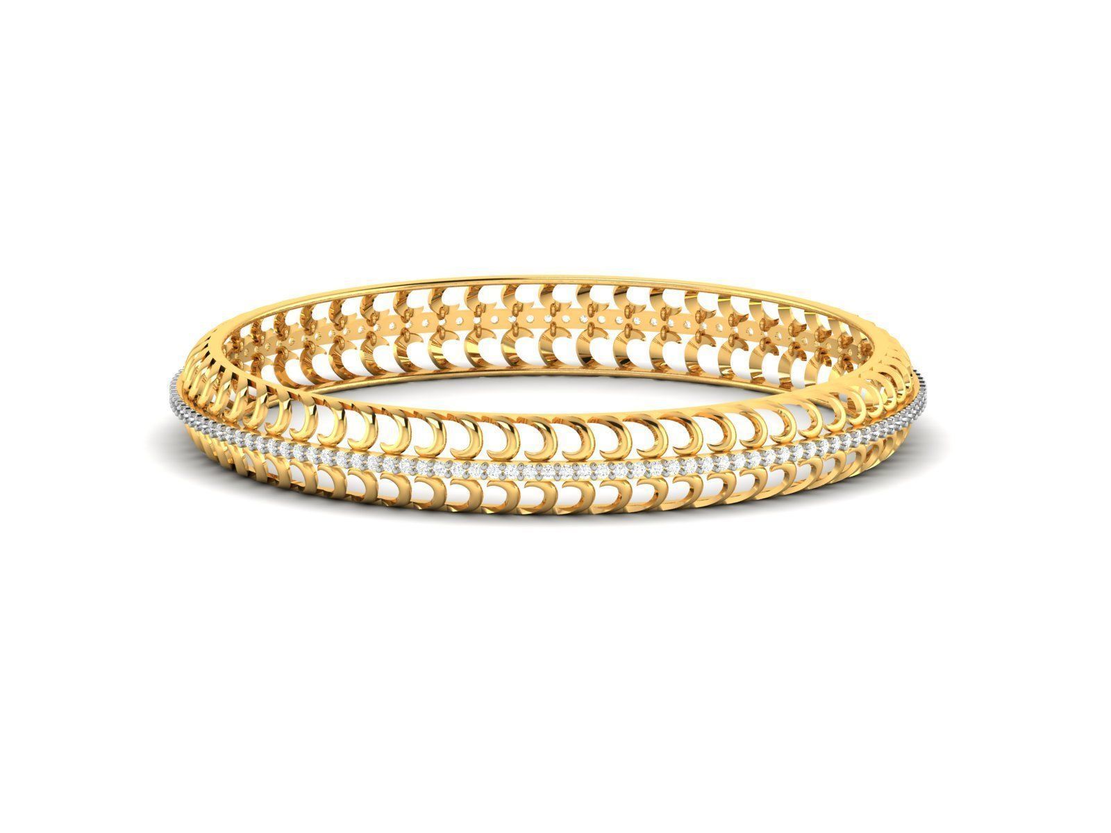 Women Bangle 3dm render detail 3D print model 3D print model_6