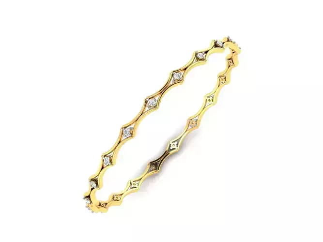 Women Bangle 3dm render detail 3D print model