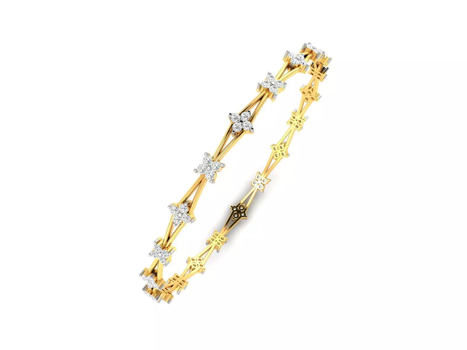 Women Bangle 3dm render detail 3D print model 3D print model_0