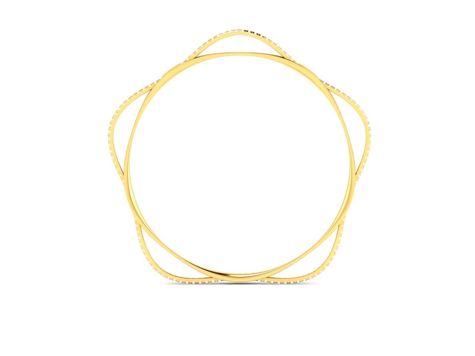 Women Bangle 3dm render detail 3D print model 3D print model_3