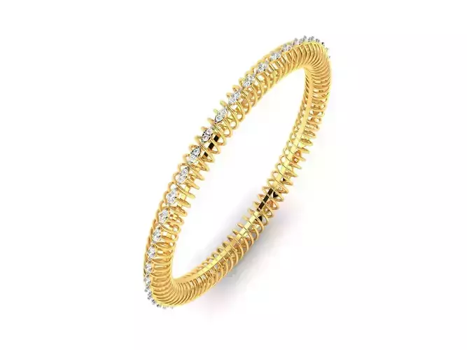 Women Bangle 3dm render detail 3D print model