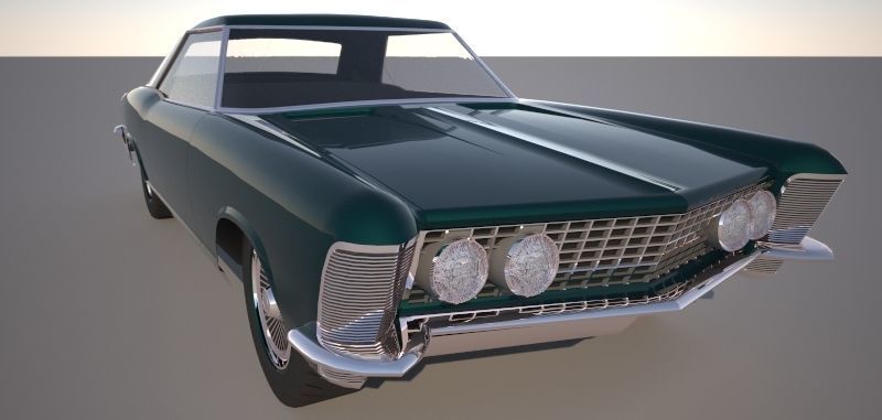 Buick Riviera 1963 3D model_28