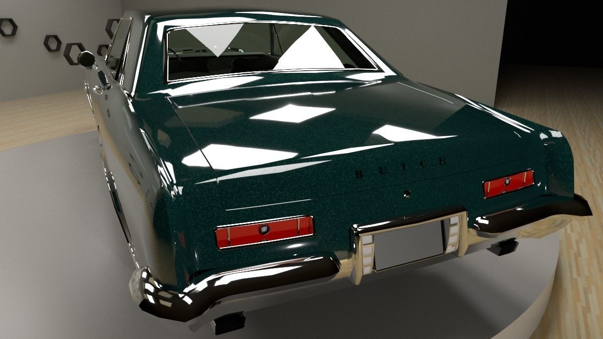 Buick Riviera 1963 3D model_1