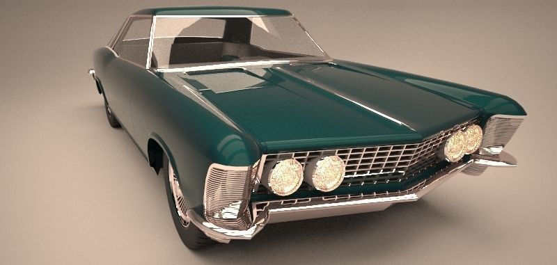 Buick Riviera 1963 3D model_30