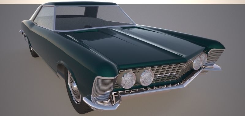 Buick Riviera 1963 3D model_27
