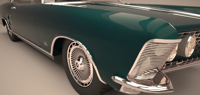 Buick Riviera 1963 3D model_34