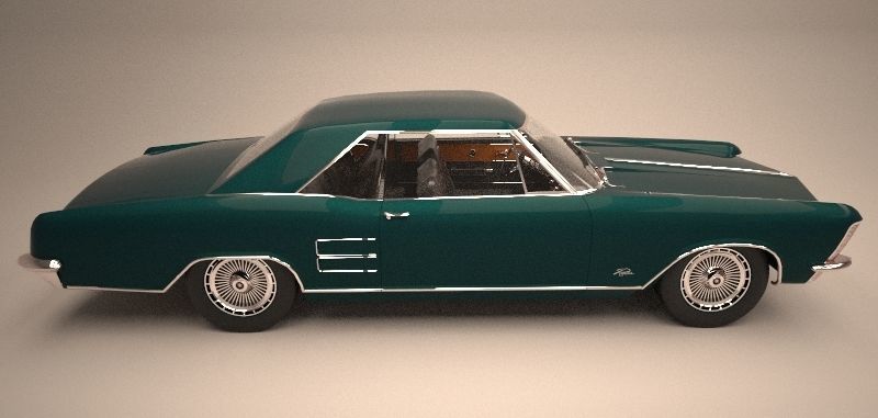 Buick Riviera 1963 3D model_7