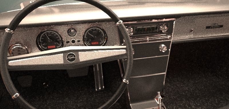 Buick Riviera 1963 3D model_9