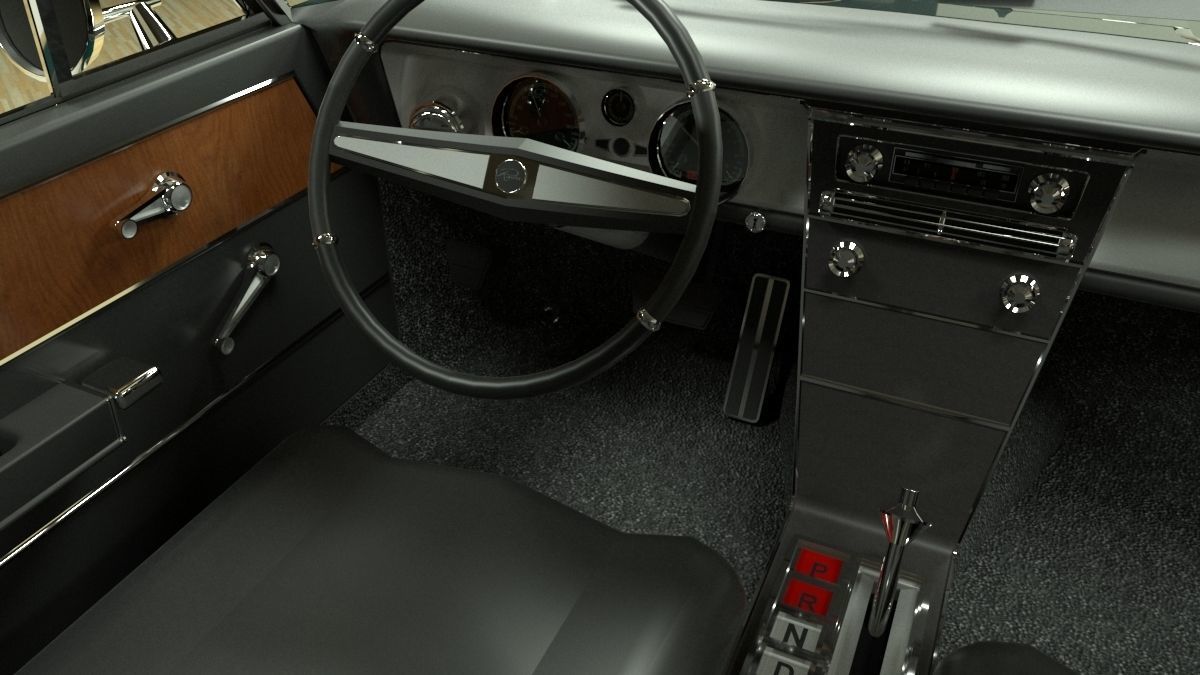 Buick Riviera 1963 3D model_5
