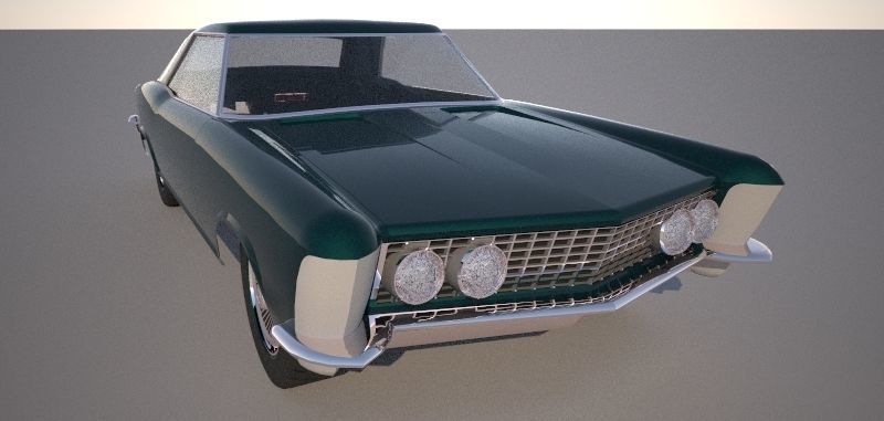 Buick Riviera 1963 3D model_26
