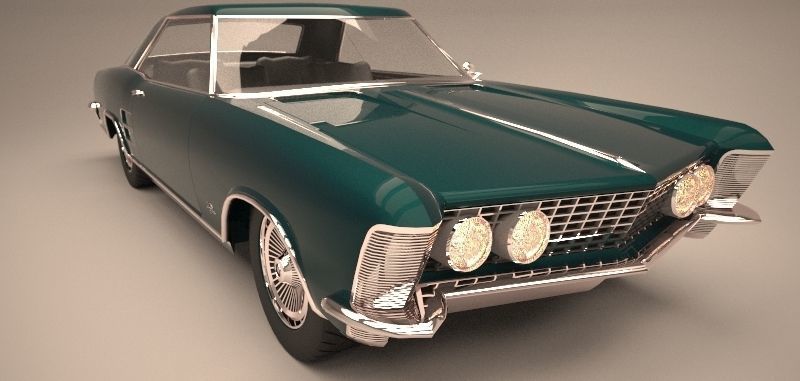 Buick Riviera 1963 3D model_33