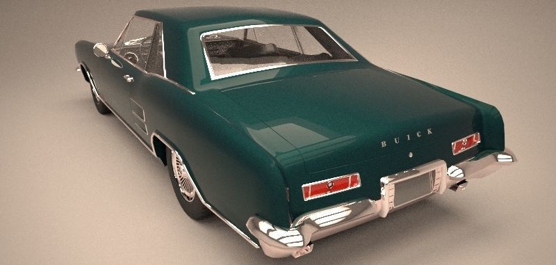 Buick Riviera 1963 3D model_8