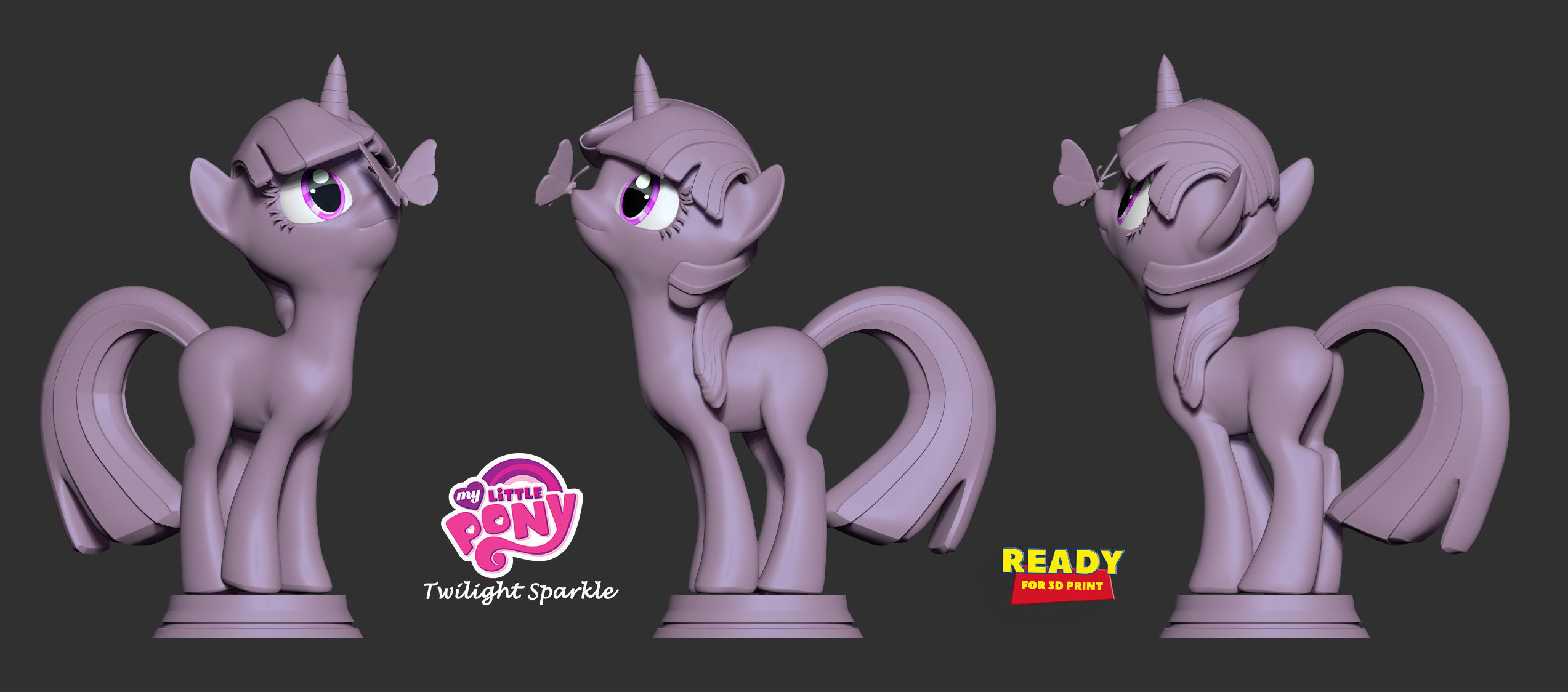 Twilight Sparkle - Little Pony 3D print model_3