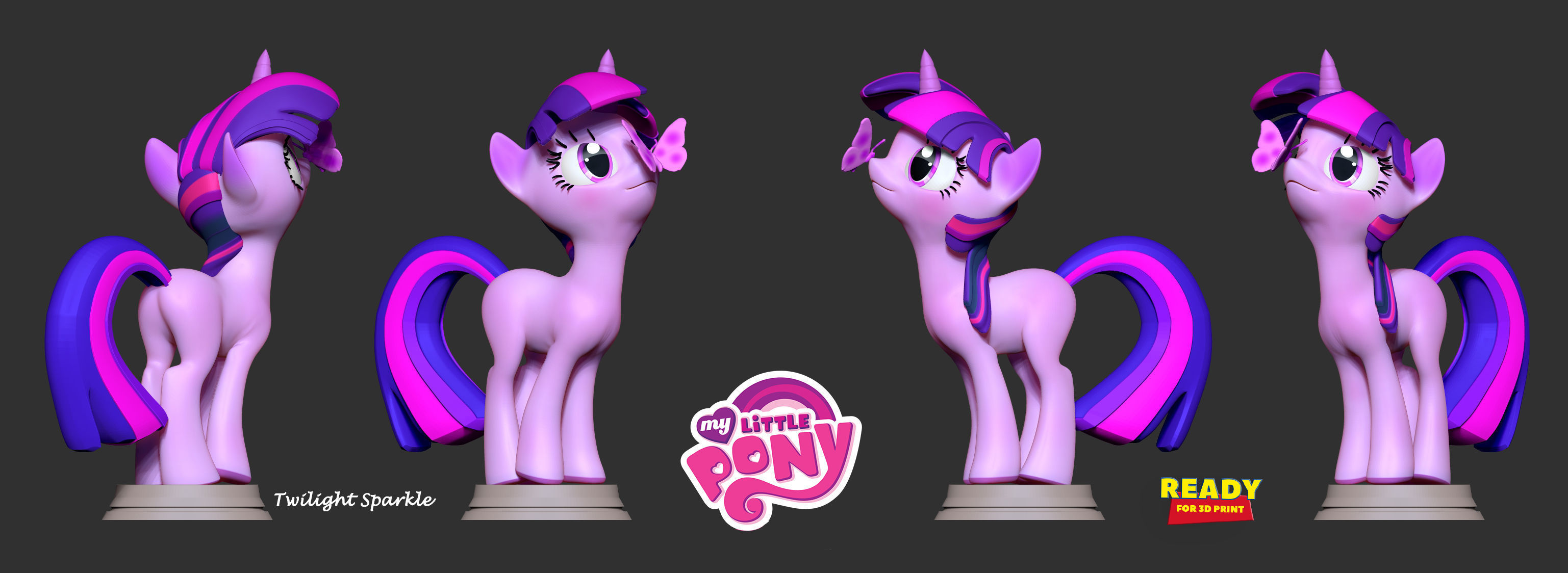 Twilight Sparkle - Little Pony 3D print model_1