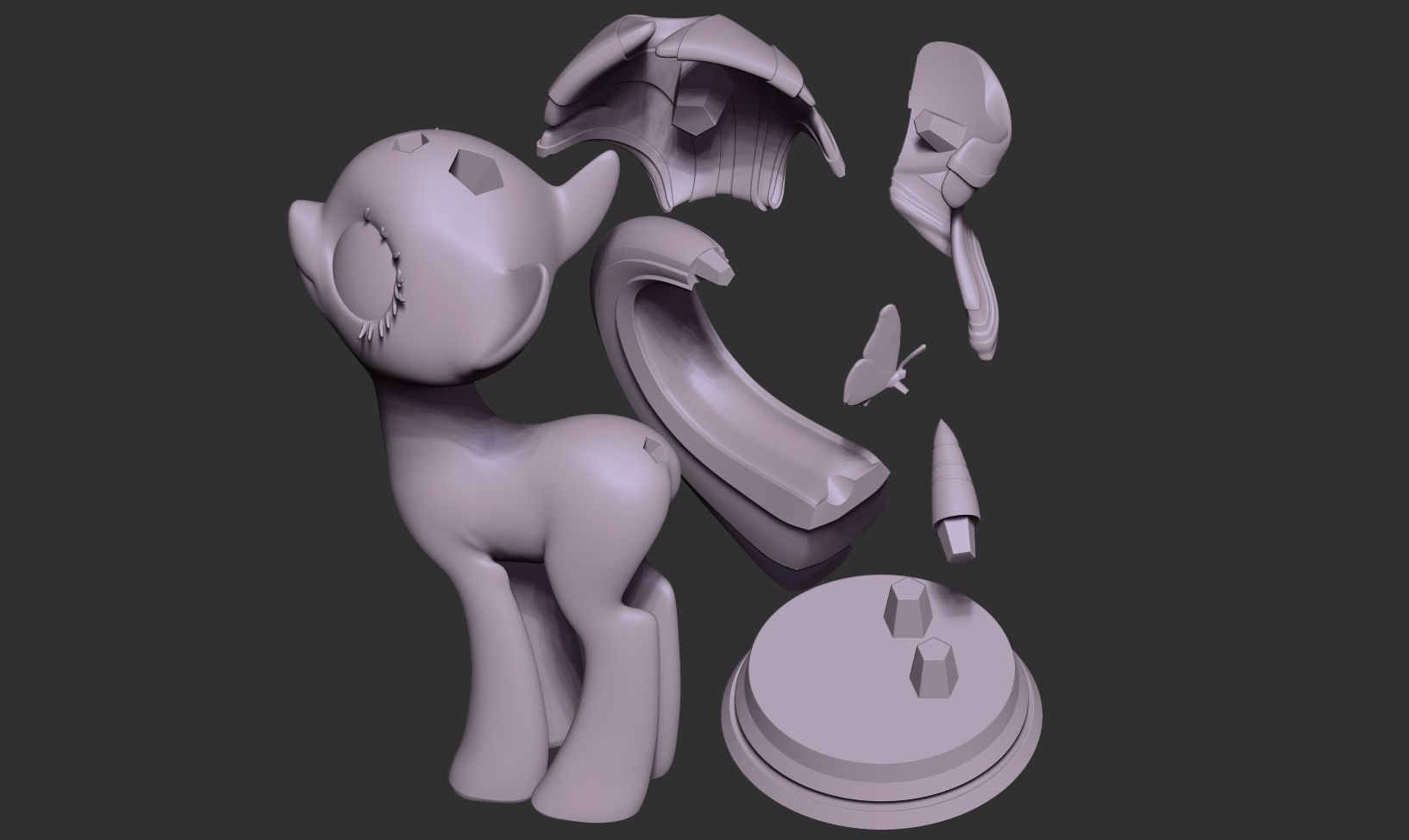 Twilight Sparkle - Little Pony 3D print model_2