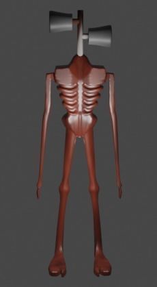 Siren Head  Free 3D model_2