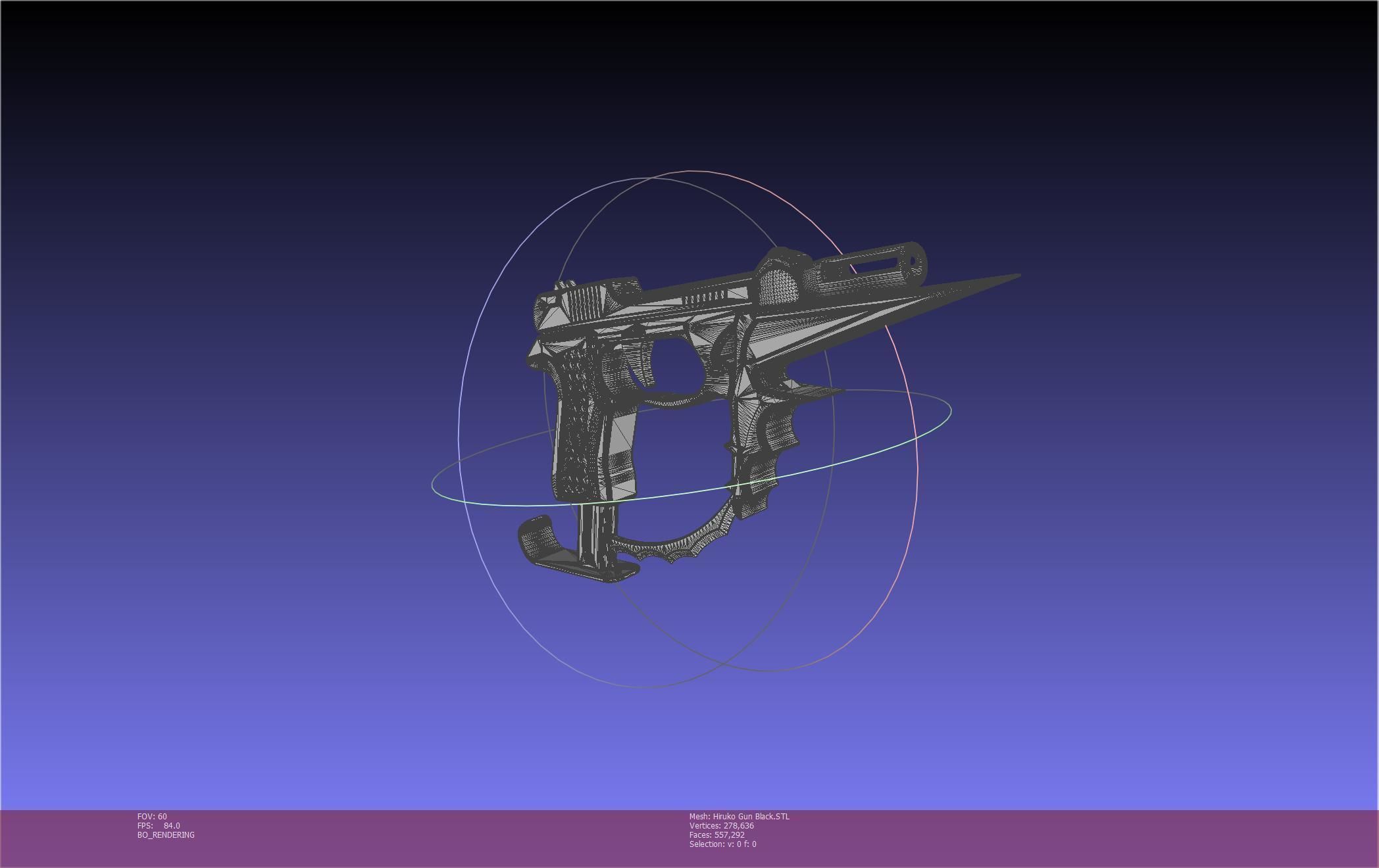 Black Bullet Kagetane Hiruko Guns Basic Models 3D model_74
