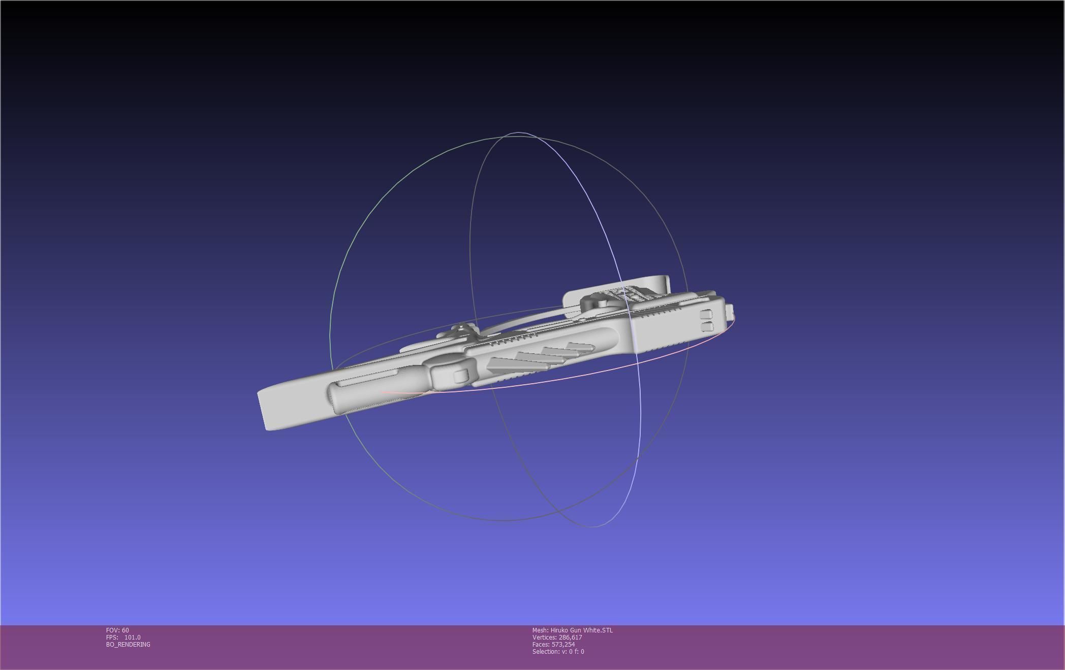 Black Bullet Kagetane Hiruko Guns Basic Models 3D model_110