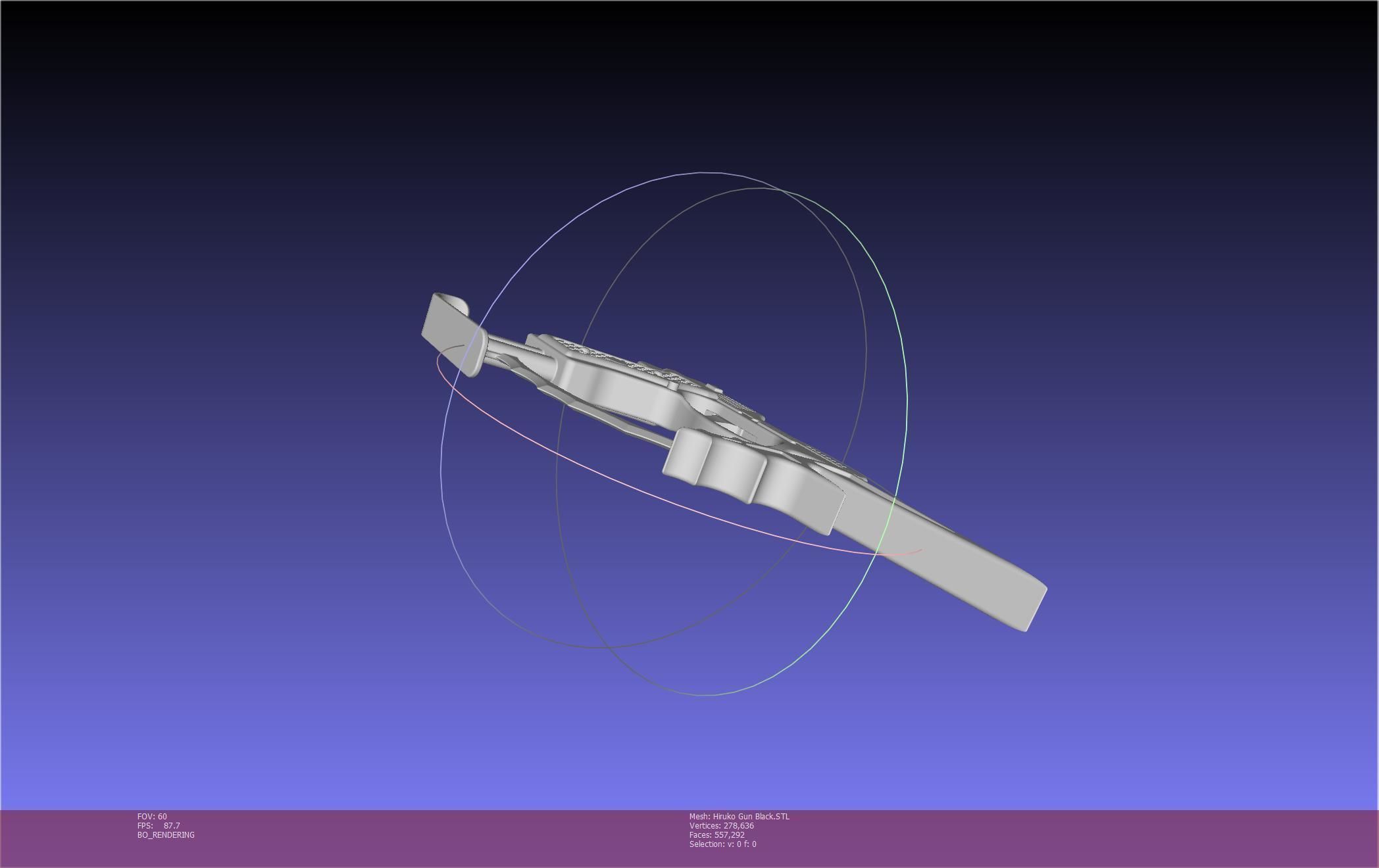 Black Bullet Kagetane Hiruko Guns Basic Models 3D model_21