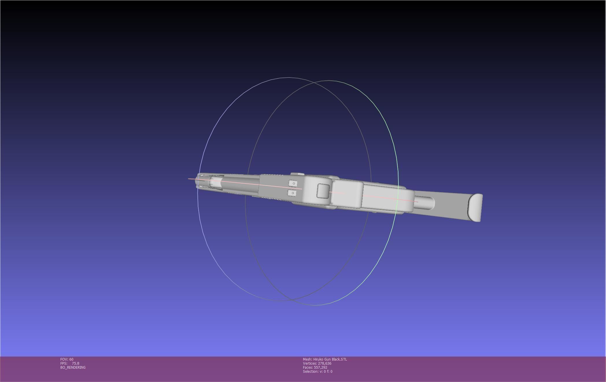 Black Bullet Kagetane Hiruko Guns Basic Models 3D model_34