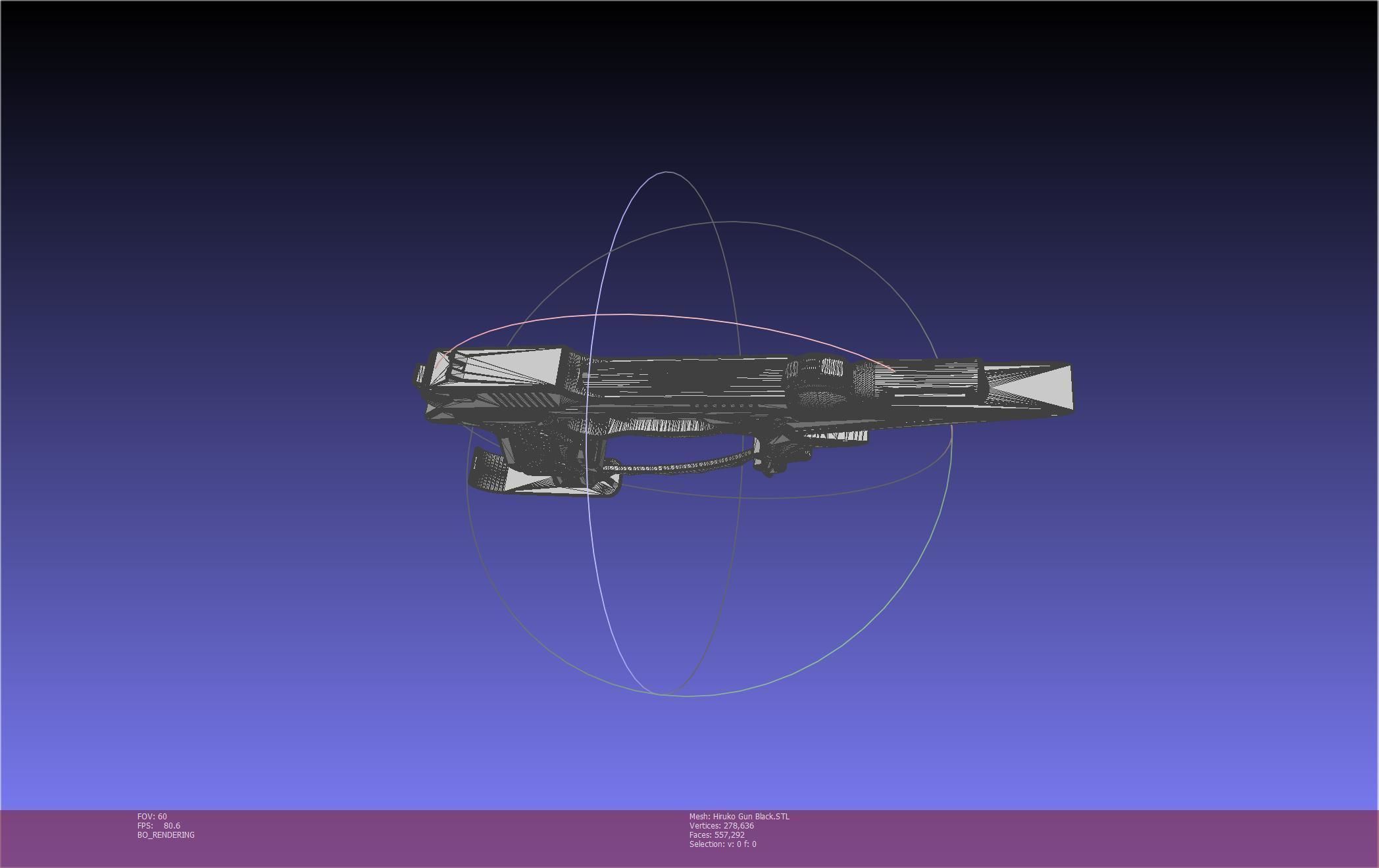 Black Bullet Kagetane Hiruko Guns Basic Models 3D model_55