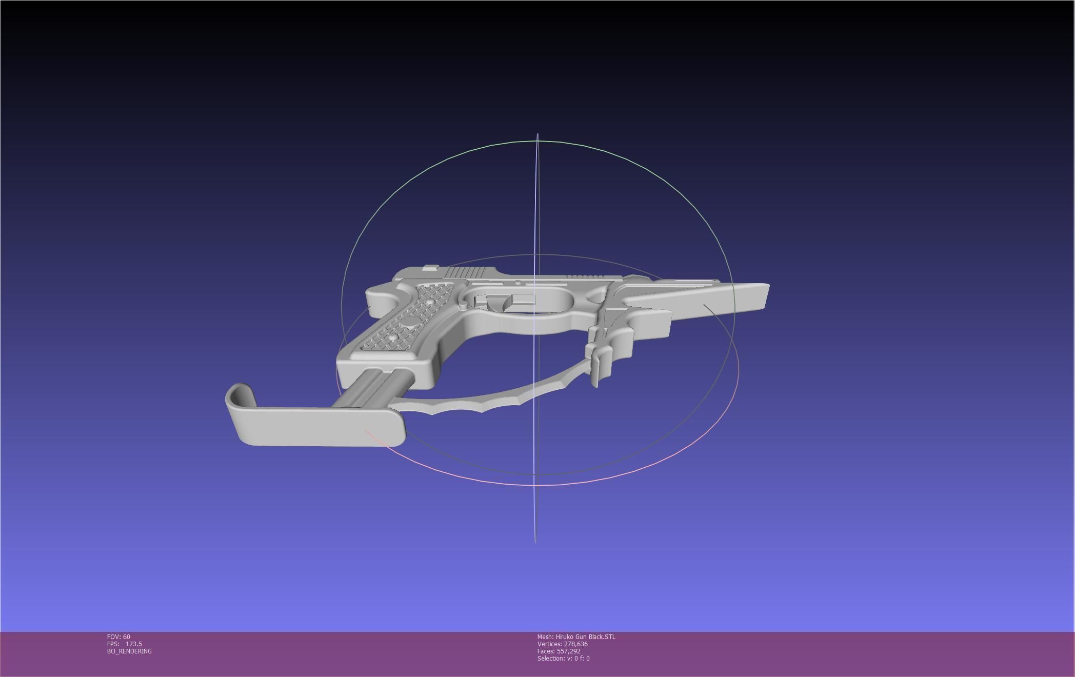 Black Bullet Kagetane Hiruko Guns Basic Models 3D model_18