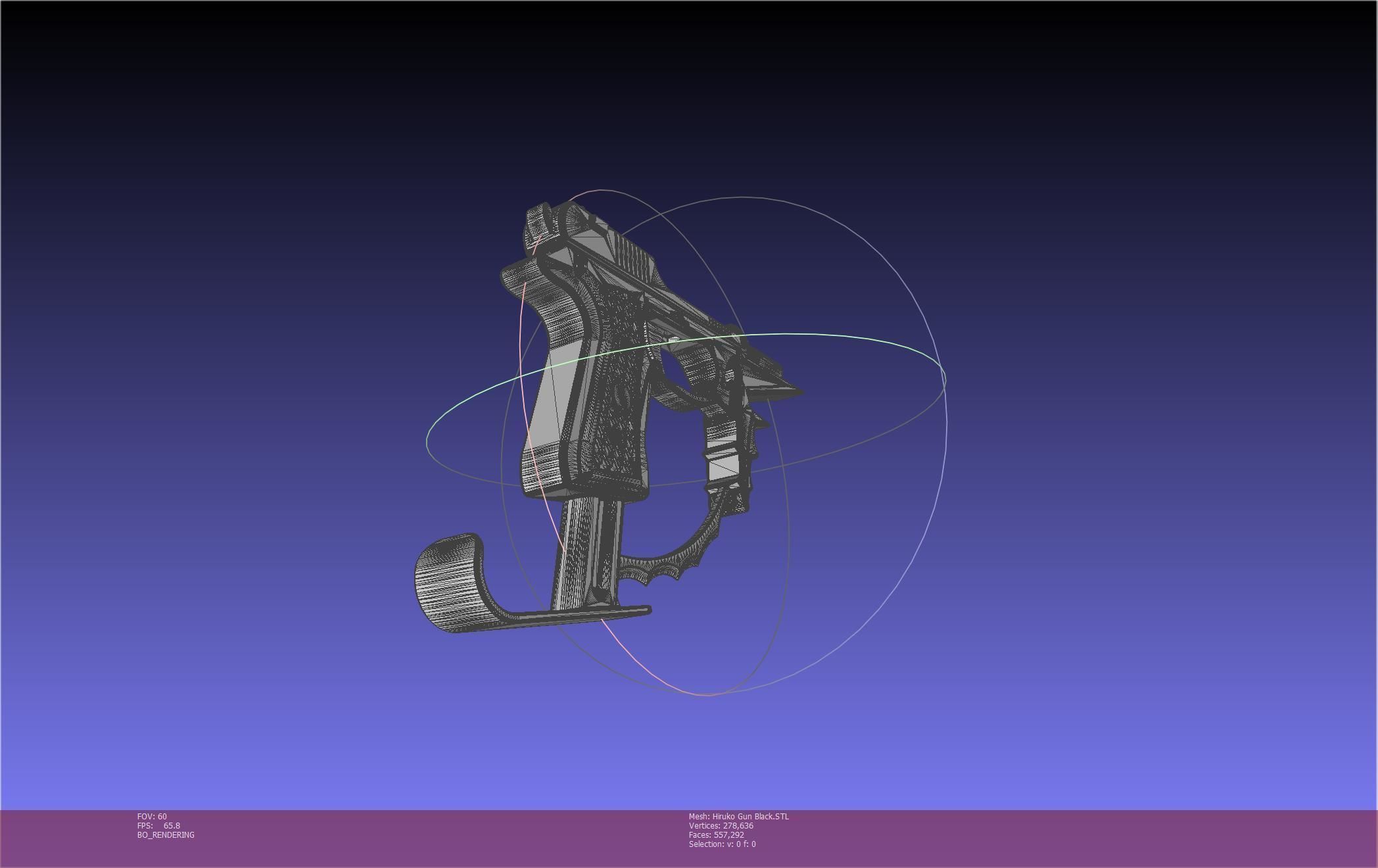 Black Bullet Kagetane Hiruko Guns Basic Models 3D model_53