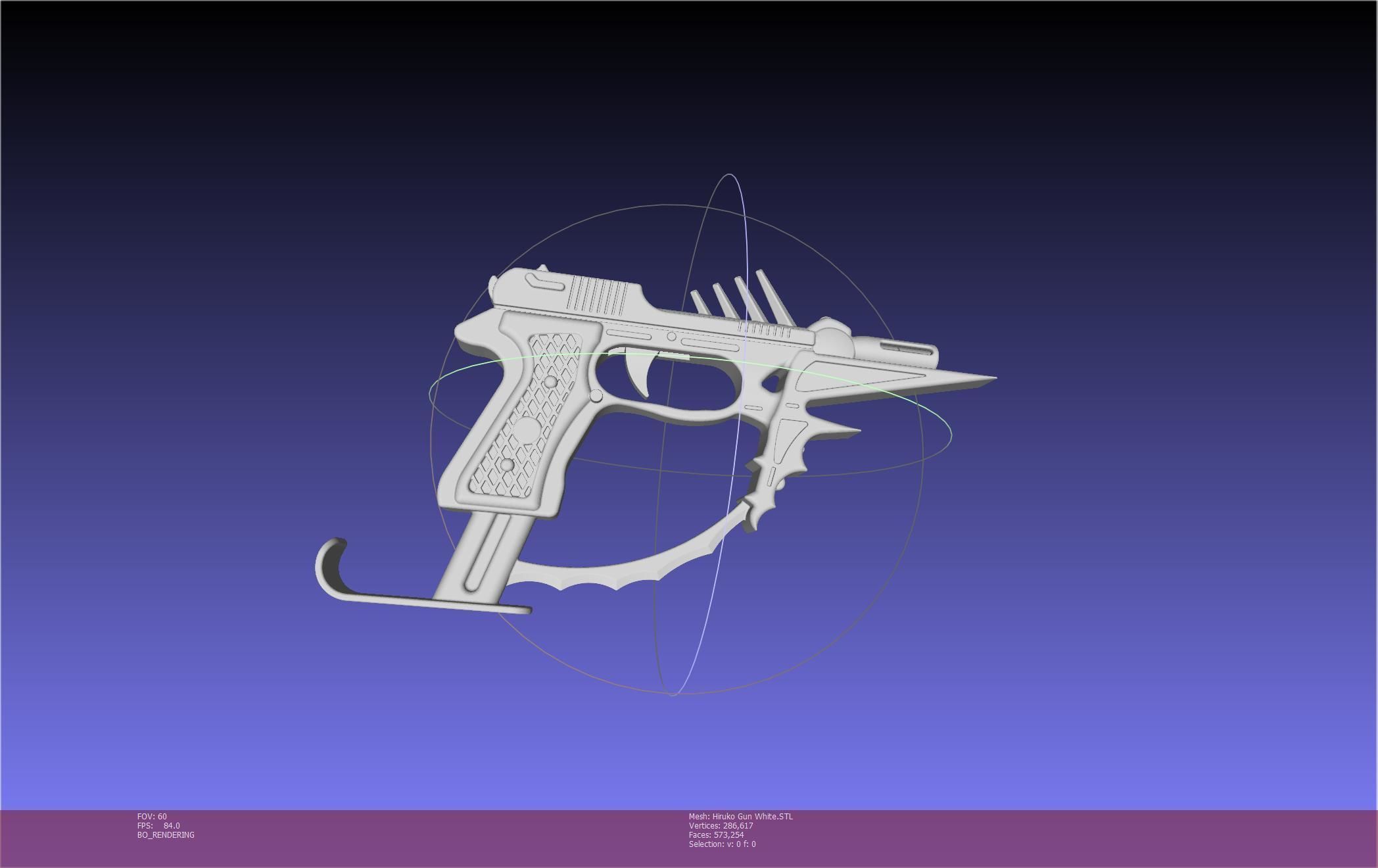 Black Bullet Kagetane Hiruko Guns Basic Models 3D model_104
