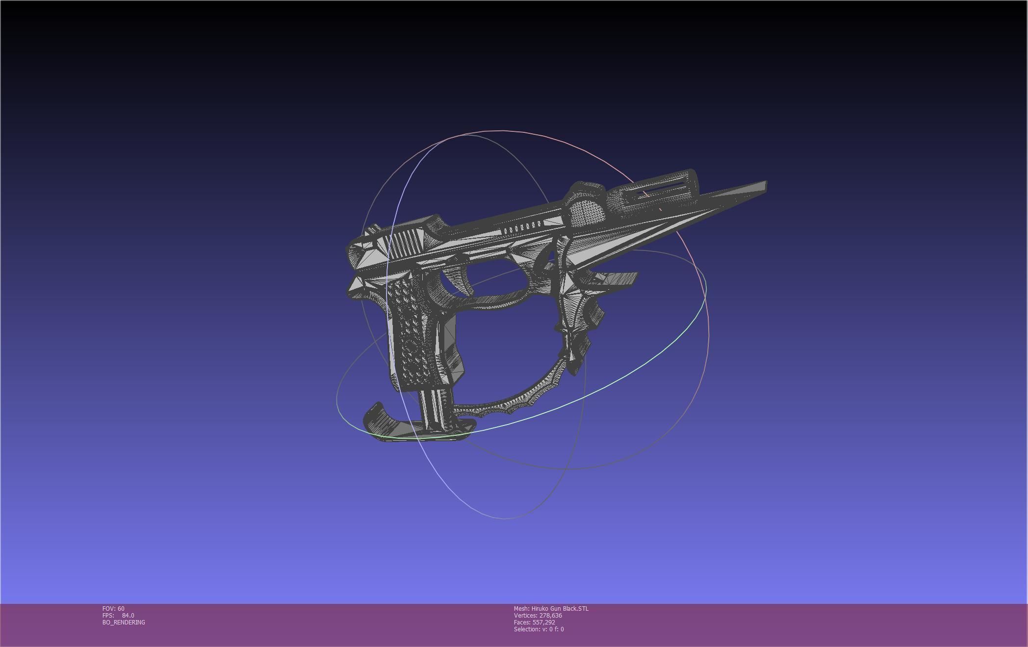 Black Bullet Kagetane Hiruko Guns Basic Models 3D model_69