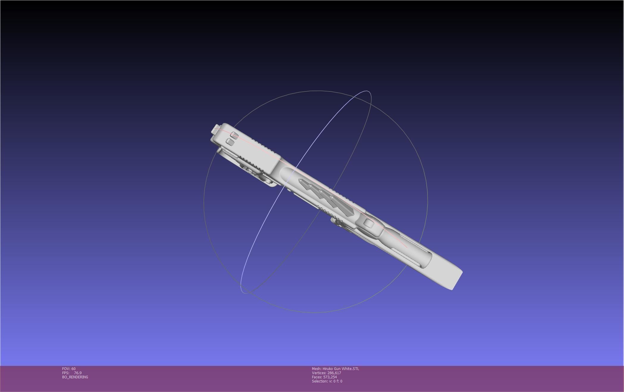 Black Bullet Kagetane Hiruko Guns Basic Models 3D model_129