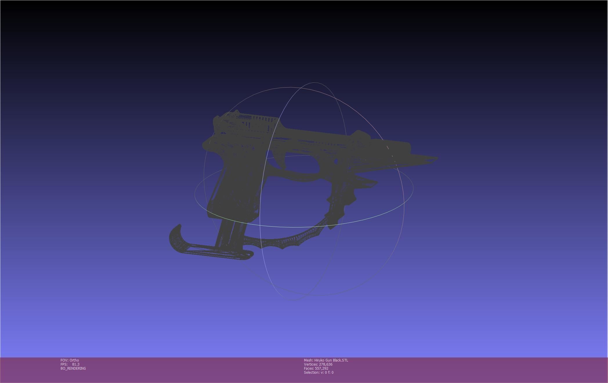 Black Bullet Kagetane Hiruko Guns Basic Models 3D model_93