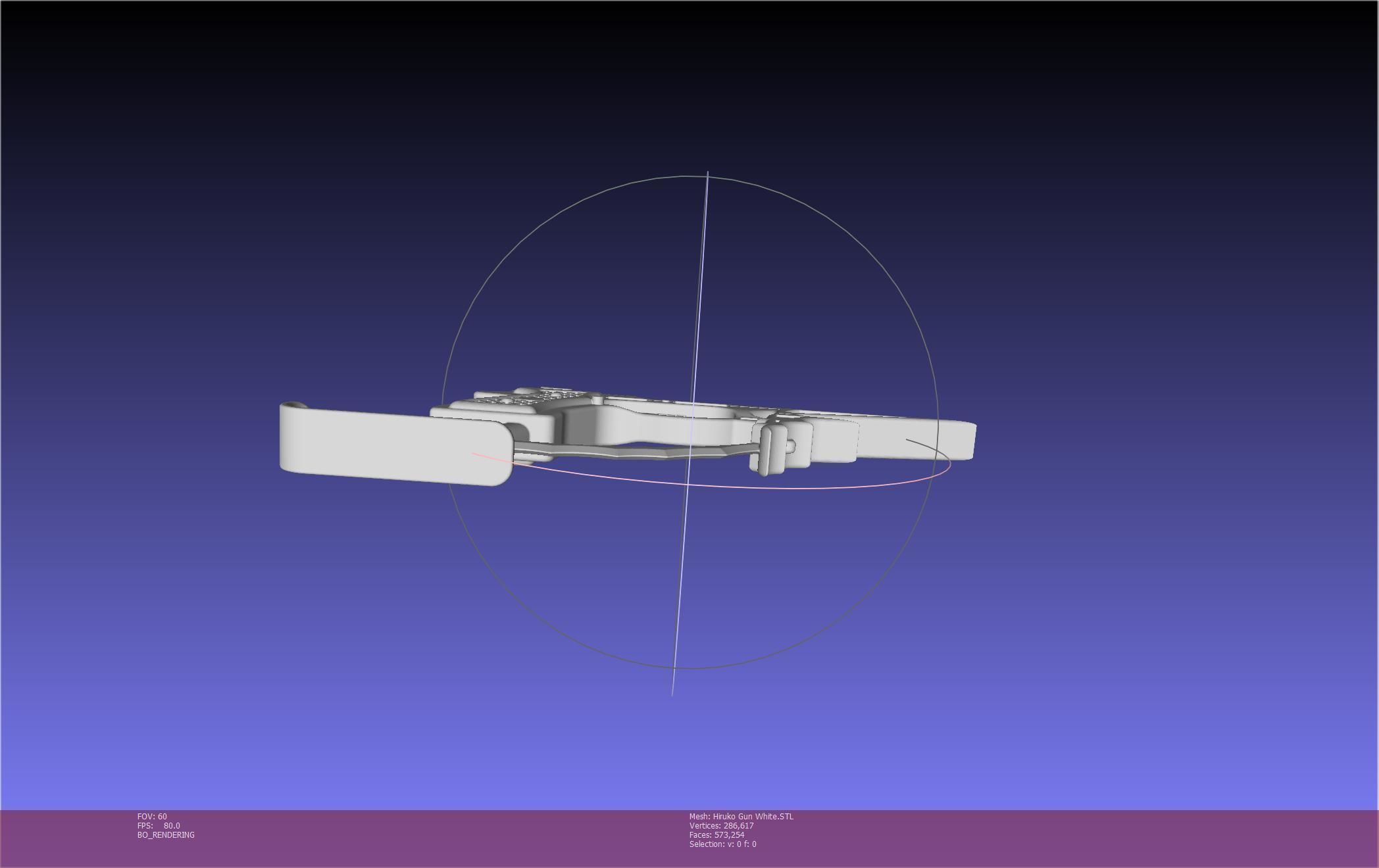 Black Bullet Kagetane Hiruko Guns Basic Models 3D model_107