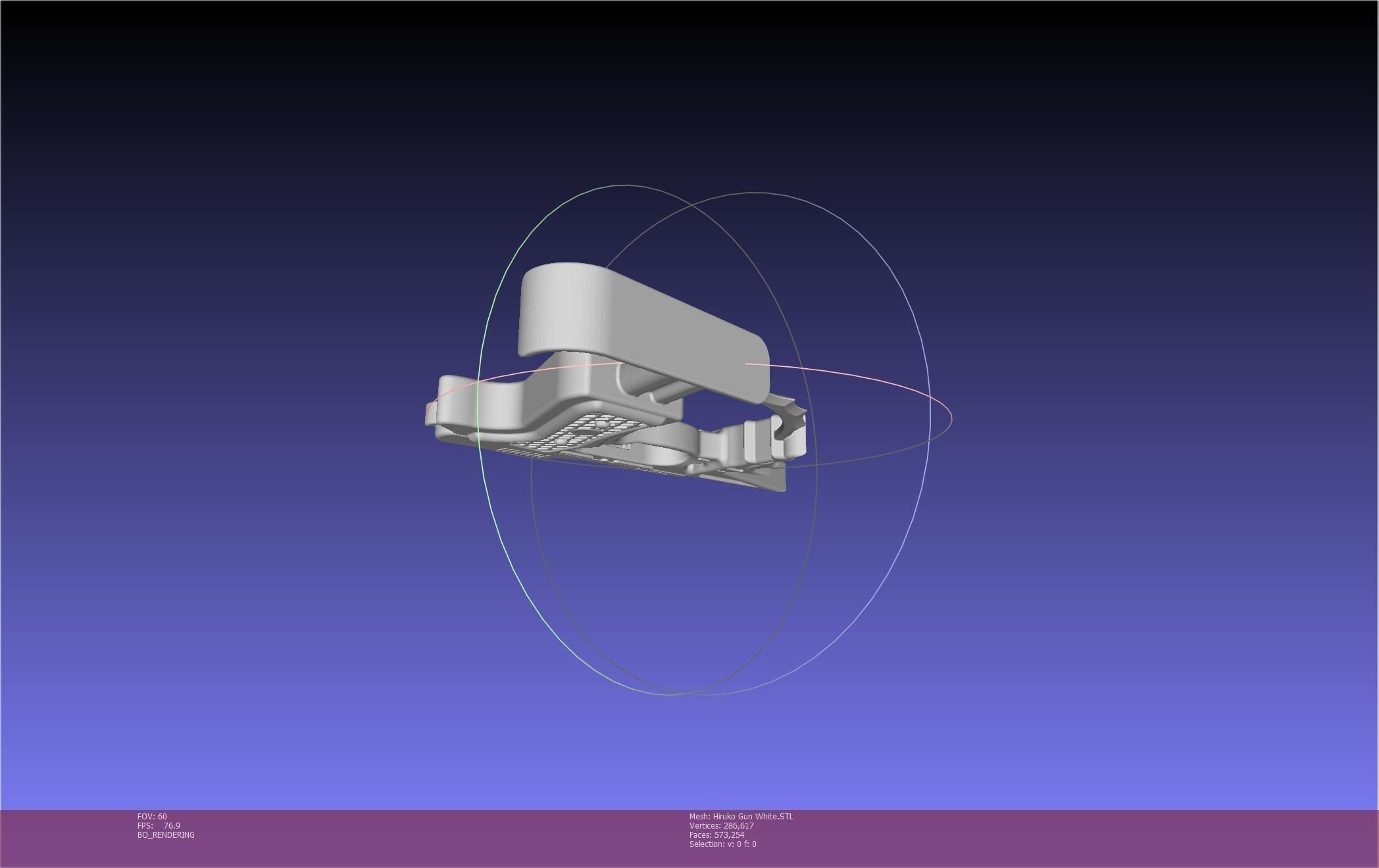 Black Bullet Kagetane Hiruko Guns Basic Models 3D model_117