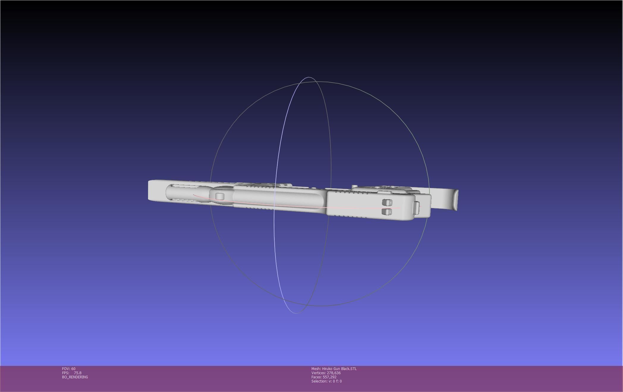 Black Bullet Kagetane Hiruko Guns Basic Models 3D model_29