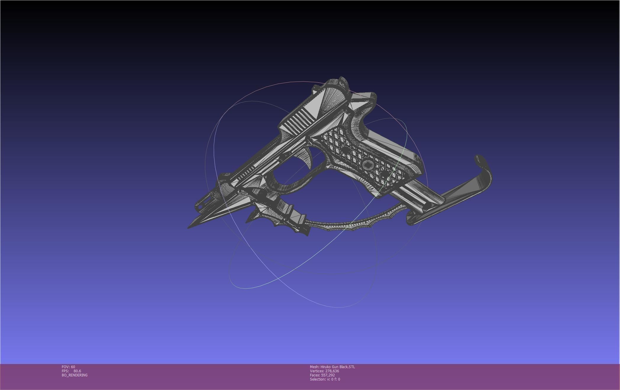 Black Bullet Kagetane Hiruko Guns Basic Models 3D model_68