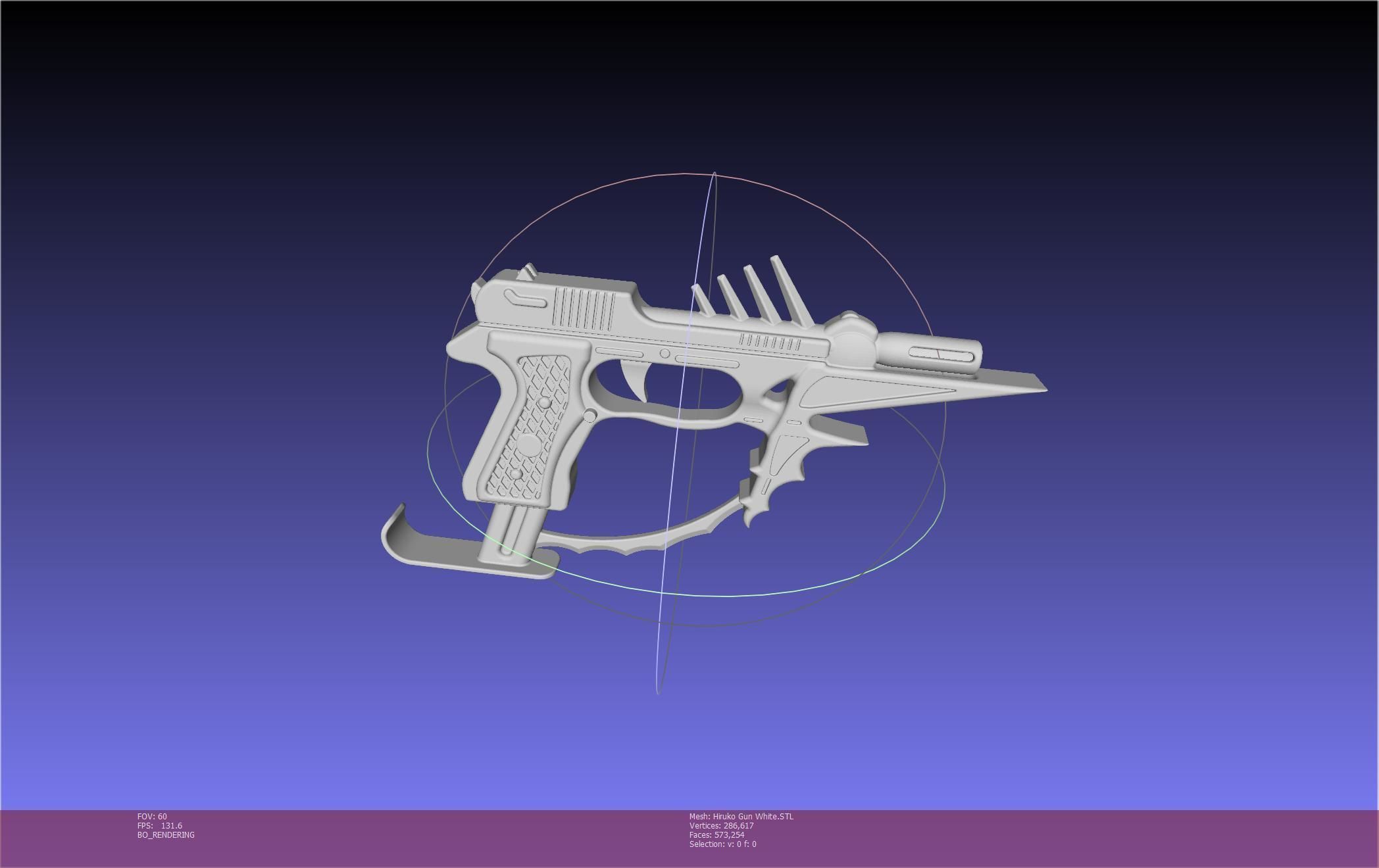 Black Bullet Kagetane Hiruko Guns Basic Models 3D model_102