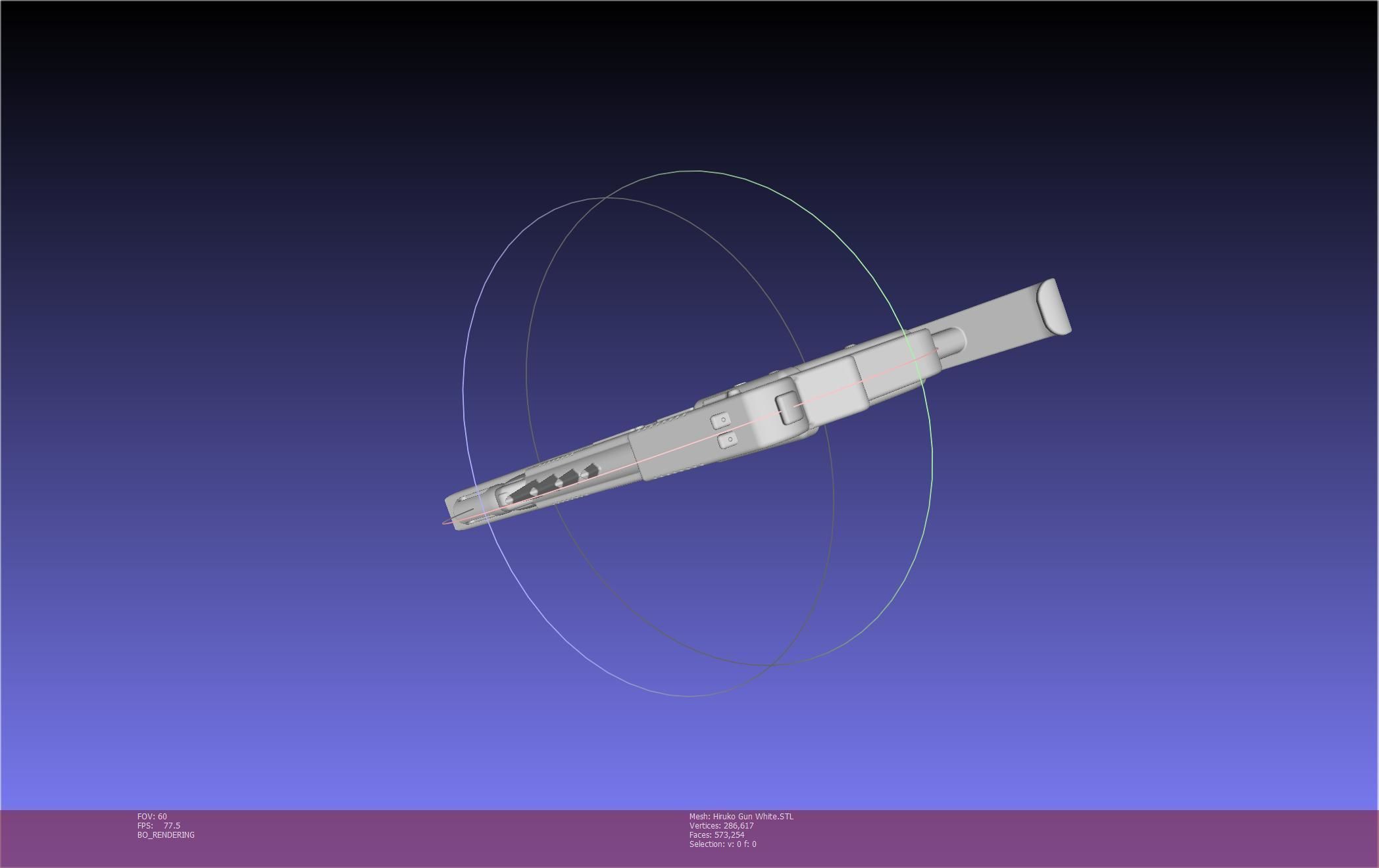 Black Bullet Kagetane Hiruko Guns Basic Models 3D model_112