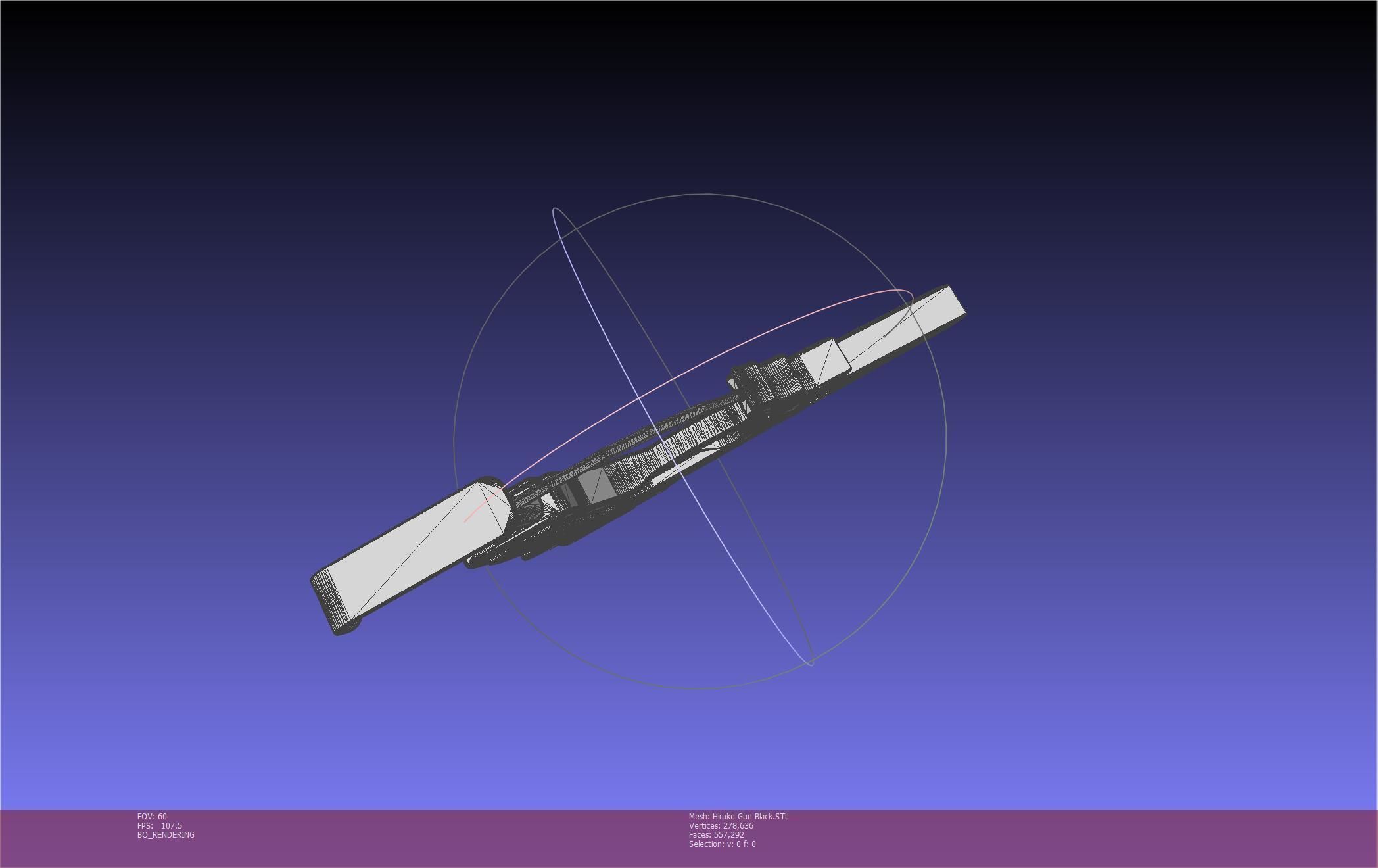 Black Bullet Kagetane Hiruko Guns Basic Models 3D model_65