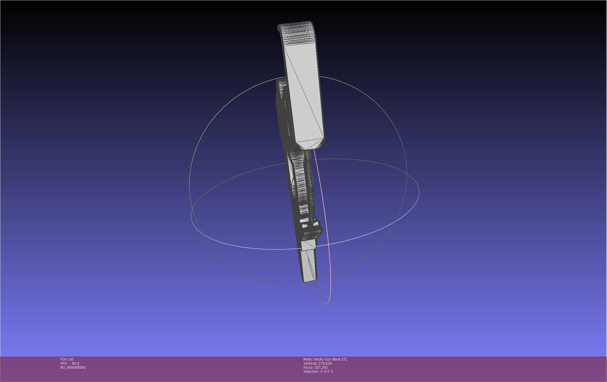 Black Bullet Kagetane Hiruko Guns Basic Models 3D model_50