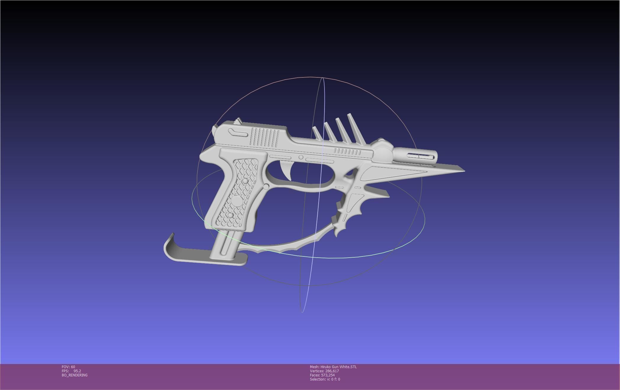 Black Bullet Kagetane Hiruko Guns Basic Models 3D model_103