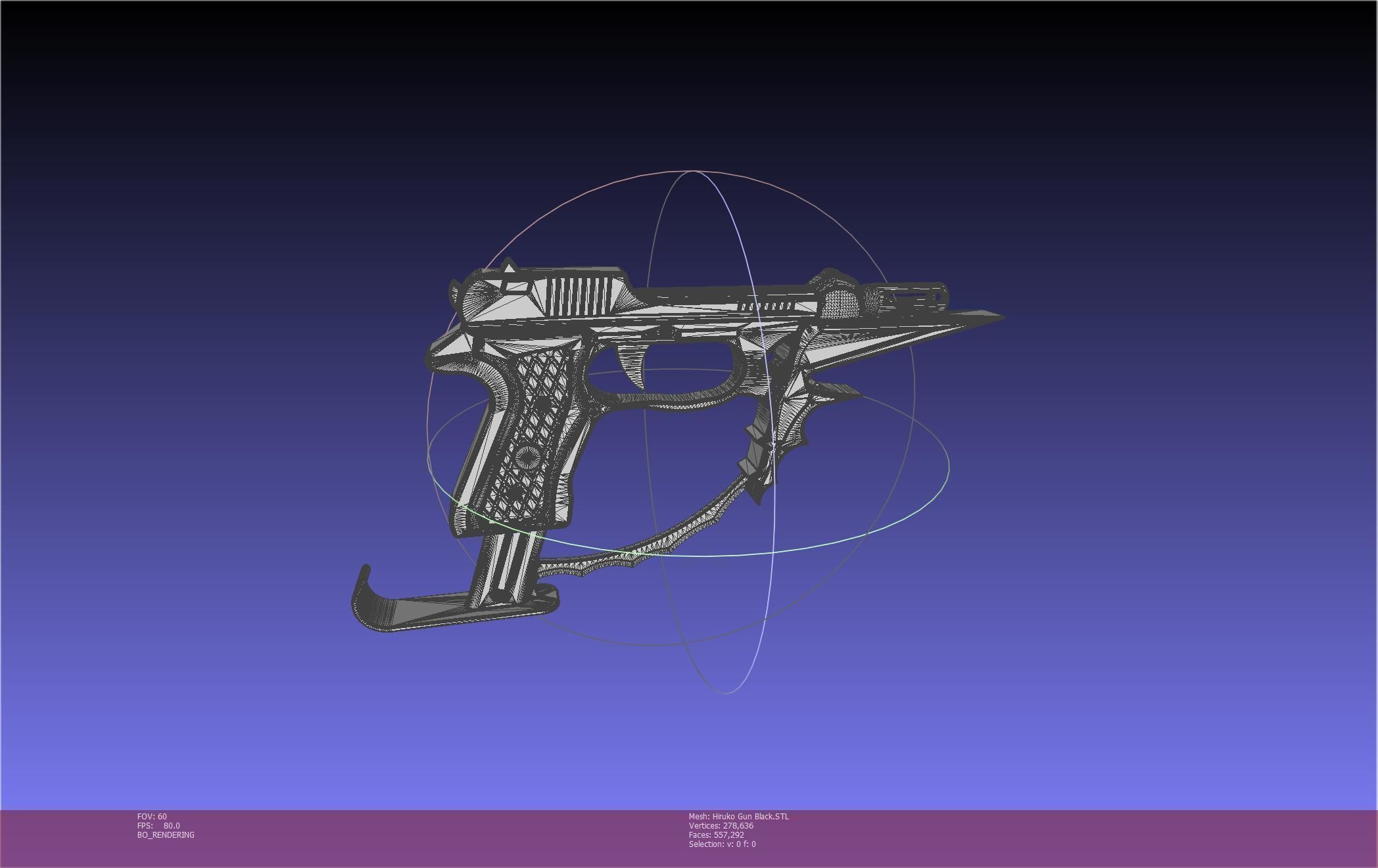 Black Bullet Kagetane Hiruko Guns Basic Models 3D model_39